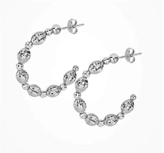 Orecchini Desmos Donna CRYSTAL BLOOM in Argento CRUSTAL B0W 30 - CRUSTAL B0W 30